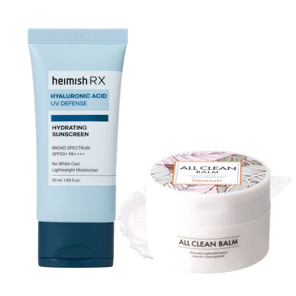 All Clean Balm &amp; RX Hyaluronic Acid Hydrating Sunscreen SPF50+