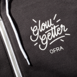 Glow Getter OFRA Zipper Hoodie