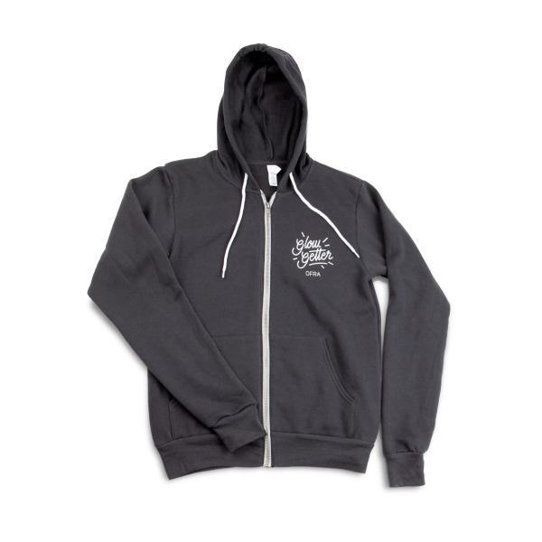 Glow Getter OFRA Zipper Hoodie