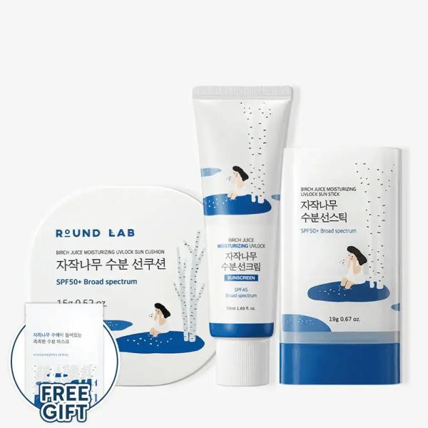 Birch Sunscreen Trio
