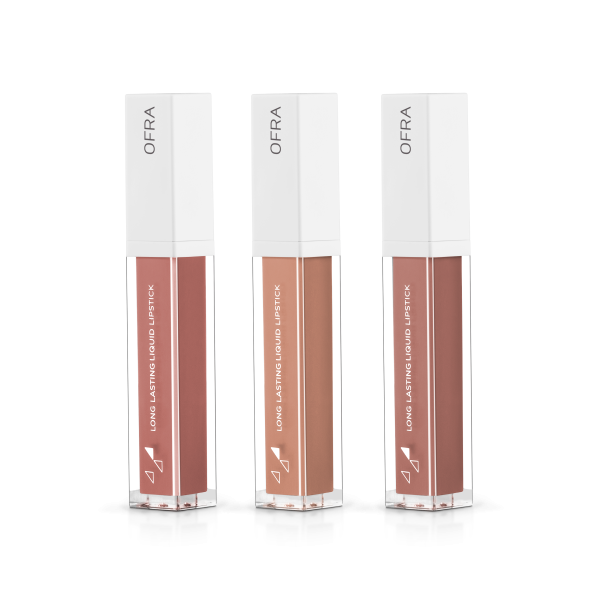 Long Lasting Liquid Lip Set - The Nudes