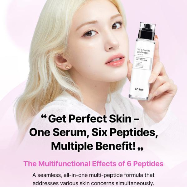The 6 Peptide Skin Booster Serum