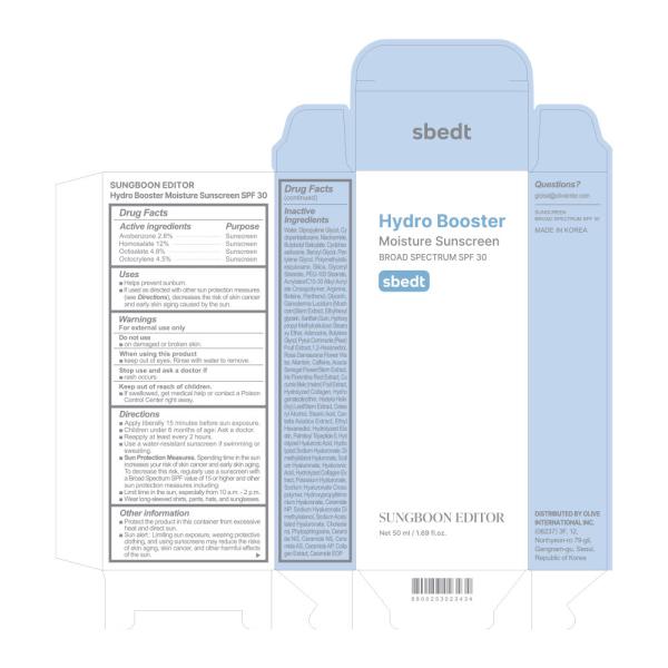Hydro Booster Moisture Sunscreen