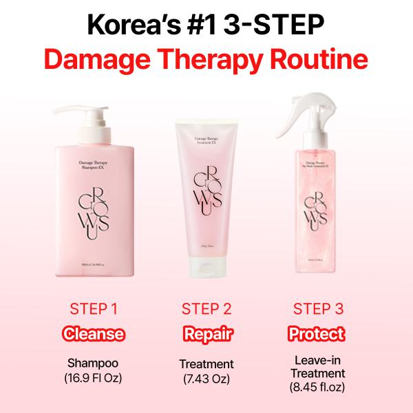 Damage Therapy No-Wash Treatment EX (250ml / 8.54 fl.oz.)
