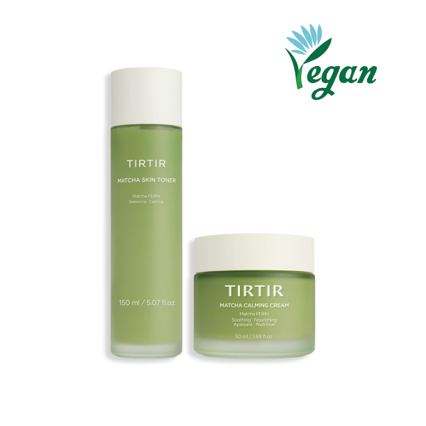 Matcha Toner &amp; Cream Duo