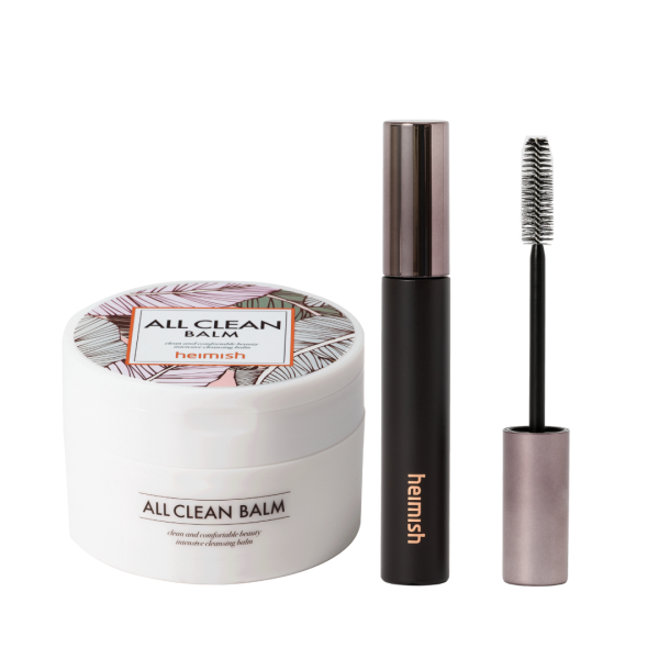 All Clean Balm + Dailism Smudge Stop Mascara