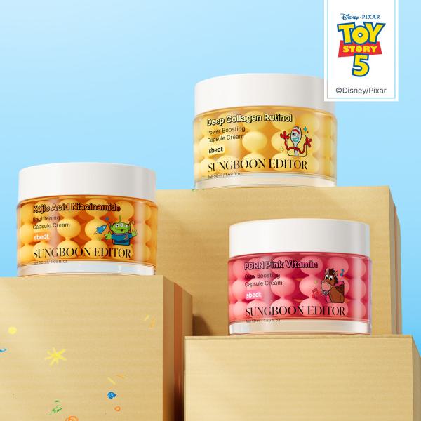 [Toy Story 5 Edition] Capsule Cream trio