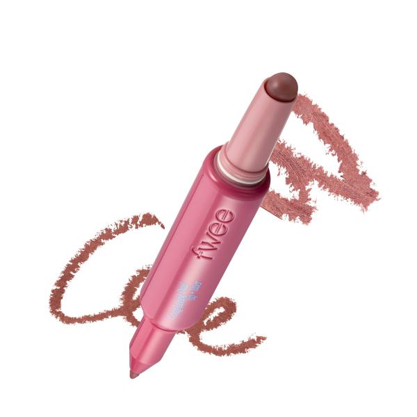 Long-Lasting Dual Coloring Stick Lip+Liner