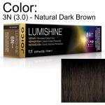 LumiShine Permanent Creme Color - 3N (3.0) - Natural Dark Brown / 2.5 oz. by Joico