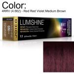 LumiShine Permanent Creme Color - 4RRV (4.662) - Red Red Violet Medium Brown / 2.5 oz. by Joico