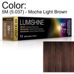 LumiShine Permanent Creme Color - 5M (5.037) - Mocha Light Brown / 2.5 oz. by Joico