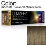 LumiShine Permanent Creme Color - 7NA (7.01) - Natural Ash Medium Blonde / 2.5 oz. by Joico