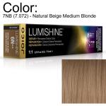 LumiShine Permanent Creme Color - 7NB (7.072) - Natural Beige Medium Blonde / 2.5 oz. by Joico