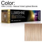 LumiShine Permanent Creme Color - 10NV (10.02) - Natural Violet Lightest Blonde / 2.5 oz. by Joico