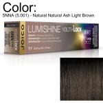 LumiShine YouthLock Permanent Creme Color - 5NNA (5.001) - Natural Natural Ash Light Brown / 2.5 oz. by Joico