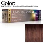 LumiShine YouthLock Permanent Creme Color - 5NNWC (5.0074) - Natural Natural Warm Copper Light Brown / 2.5 oz. by Joico