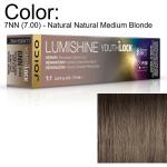 LumiShine YouthLock Permanent Creme Color - 7NN (7.00) - Natural Natural Medium Blonde / 2.5 oz. by Joico