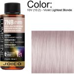 LumiShine Demi Permanent Liquid Color - 10V (10.2) - Violet Lightest Blonde / 2 oz. By Joico