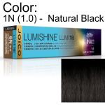 LumiShine Lumi10 Permanent Creme Color - 1N (1.0) -  Natural Black / 2.5 oz. by Joico