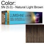 LumiShine Lumi10 Permanent Creme Color - 5N (5.0) - Natural Light Brown / 2.5 oz. by Joico