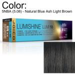 LumiShine Lumi10 Permanent Creme Color - 5NBA (5.08) - Natural Blue Ash Light Brown / 2.5 oz. by Joico