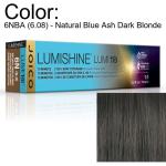 LumiShine Lumi10 Permanent Creme Color - 6NBA (6.08) - Natural Blue Ash Dark Blonde / 2.5 oz. by Joico