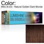 LumiShine Lumi10 Permanent Creme Color - 6NG (6.03) - Natural Golden Dark Blonde / 2.5 oz. by Joico