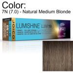LumiShine Lumi10 Permanent Creme Color - 7N (7.0) - Natural Medium Blonde / 2.5 oz. by Joico