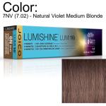 LumiShine Lumi10 Permanent Creme Color - 7NV (7.02) - Natural Violet Medium Blonde / 2.5 oz. by Joico