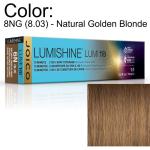 LumiShine Lumi10 Permanent Creme Color - 8NG (8.03) - Natural Golden Blonde / 2.5 oz. by Joico