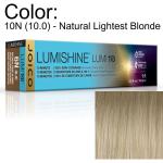 LumiShine Lumi10 Permanent Creme Color - 10N (10.0) - Natural Lightest Blonde / 2.5 oz. by Joico
