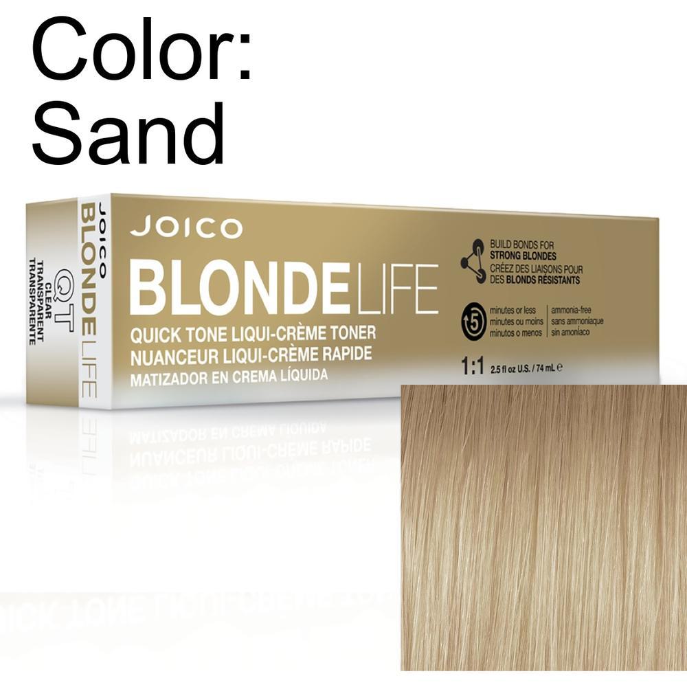 Blonde Life Quick Tone Liqui-Creme - Sand / 2.5 oz. by Joico