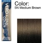 Joico Vero K-PAK Permanent Creme Color - 5N Medium Brown / 2.5 oz.