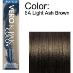 Joico Vero K-PAK Permanent Creme Color - 6A Light Ash Brown / 2.5 oz.