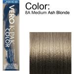 Joico Vero K-PAK Permanent Creme Color - 8A Medium Ash Blonde / 2.5 oz.