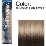 Joico Vero K-PAK Permanent Creme Color - 8B Medium Beige Blonde / 2.5 oz.