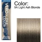 Joico Vero K-PAK Permanent Creme Color - 9A Light Ash Blonde / 2.5 oz.
