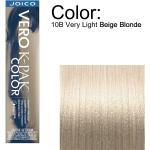 Joico Vero K-PAK Permanent Creme Color - 10B Very Light Beige Blonde / 2.5 oz.