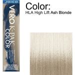 Joico Vero K-PAK Permanent Creme Color - HLA High Lift Ash Blonde / 2.5 oz.