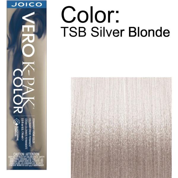 Joico Vero K-PAK Permanent Creme Color - TSB Silver Blonde / 2.5 oz.