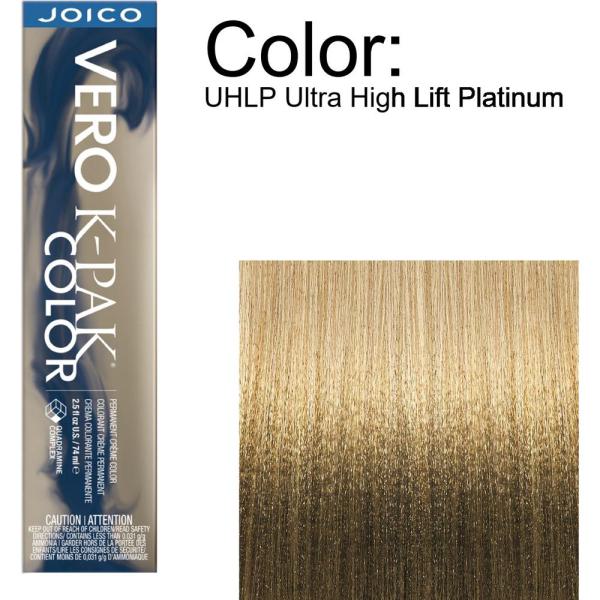 Joico Vero K-PAK Permanent Creme Color - UHLP Ultra High Lift Platinum / 2.5 oz.