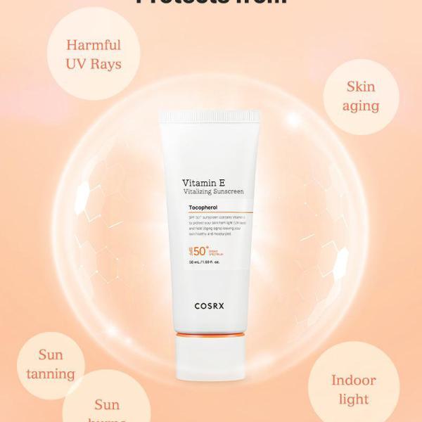 Vitamin E Vitalizing Sunscreen SPF 50+