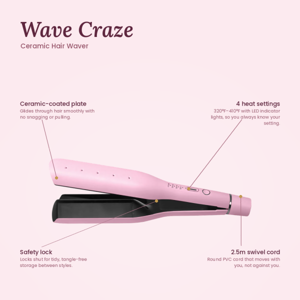Wave Craze - Hair Waver