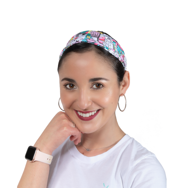 Headband - Illustration Print
