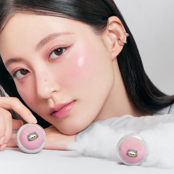 rom&amp;nd X ZO&amp;FRIENDS JUICY ROLL CHEEK &amp; PUFF SET